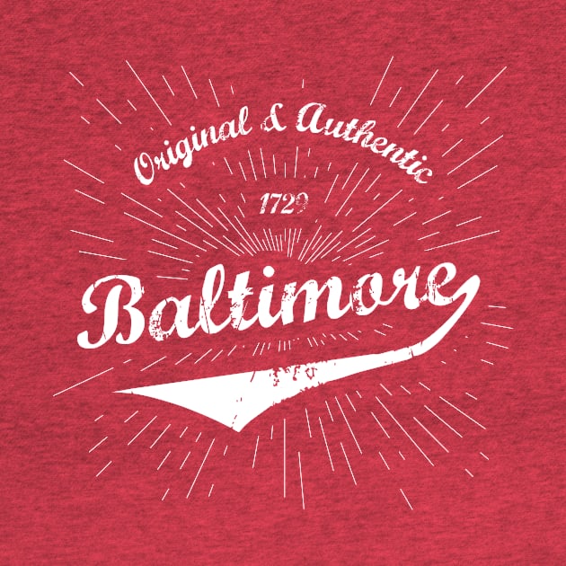 Original Baltimore, MD Shirt by Teevolution